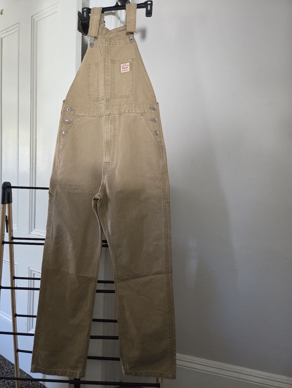 Levi's Tan Women's Cotton Overalls